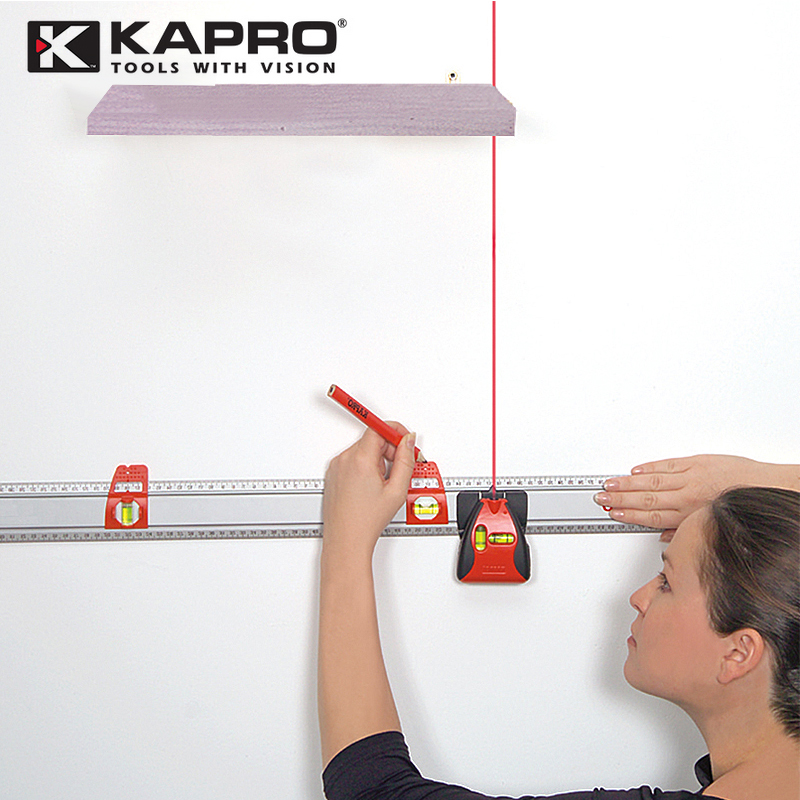 Israeli KAPRO Cape Road 814 multifunctional laser ruler with horizontal bubble measurement ruler