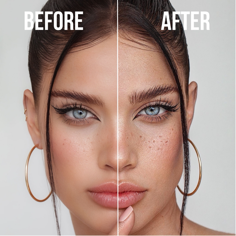 ps皮肤纹理笔刷添加逼真皮肤效果Skintexture Photoshop Actions