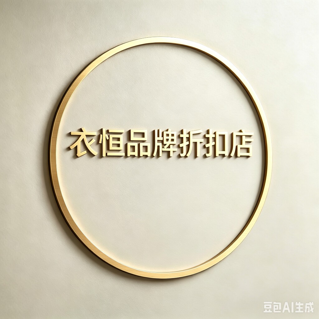 衣恒品牌折扣店的LOGO