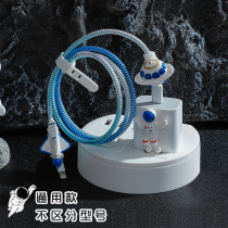 Data line protective sleeve Huawei mate40pro charger protection head p40 p50 Apple 12 charging wire anti-snapping oppo mobile phone fast charging vivo astronaut cute decoration i