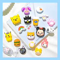 Data line protective sleeve Apple 12 charger protective sleeve Huawei nova8pro mobile phone charging line special cartoon bite ring iphone11 cute silicone gel fixing buckle data line anti-break