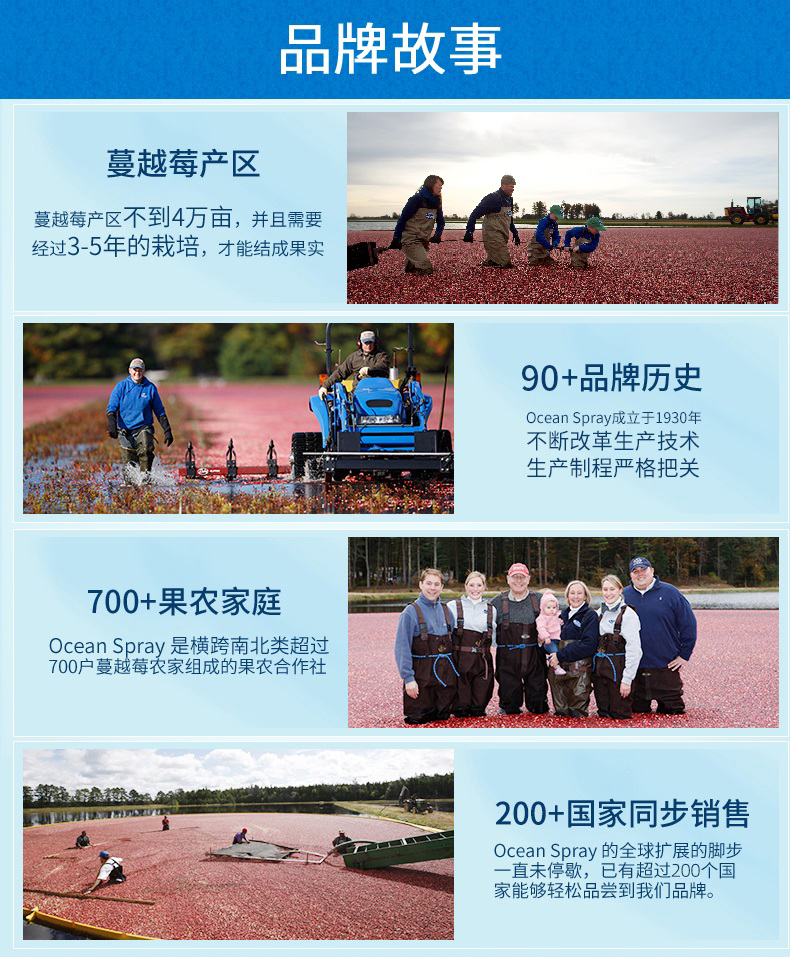 美国进口 OceanSpray优鲜沛 蔓越莓干 907g 图8