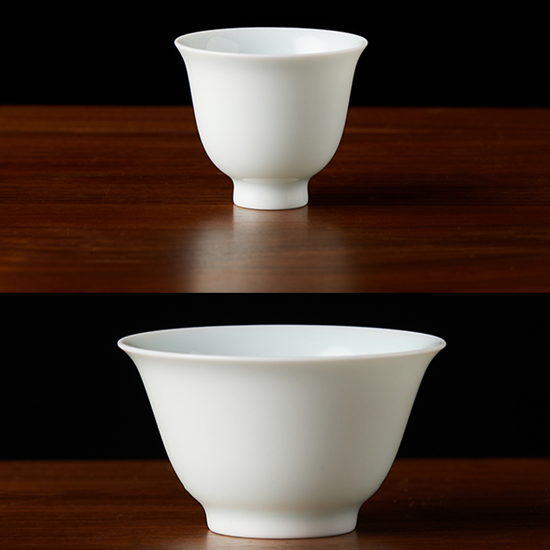 A pine pre-tea room artisan Lu shouyi Shadow tea drinking cup if deep cup 30ml smells of tea cup Jingdezhen porcelain-Taobao