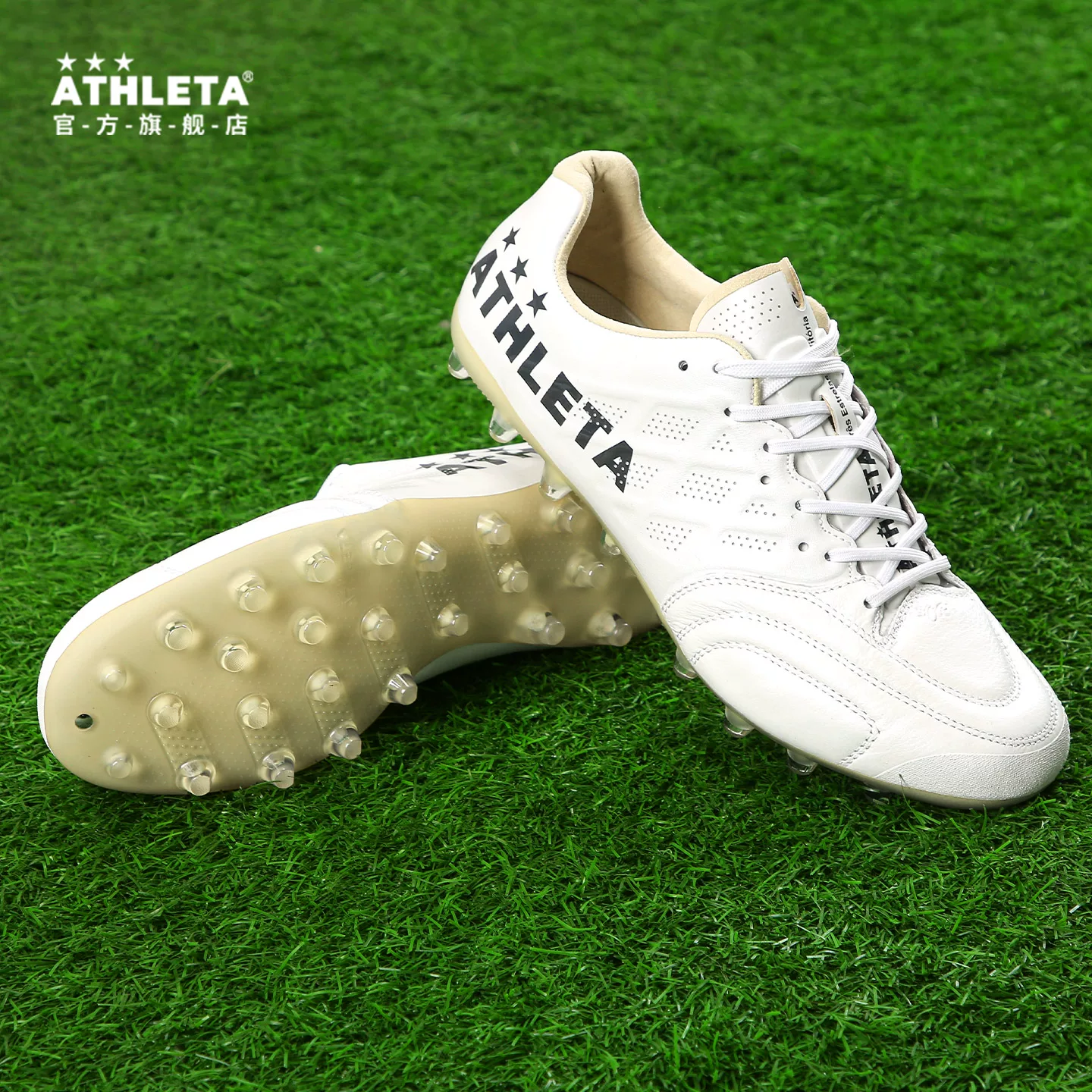 Кожаные футбольные бутсы из кенгуара ATHLETA Aslita MG короткие гвозди на траве для соревнований профессиональные бутсы 10030