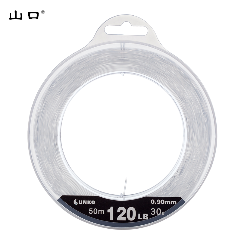 Yamaguchi big object line blue sturgeon fishing line main line sub-line strong pulling giant fishing line sea fishing sub-line front line