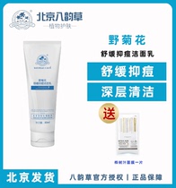 Beijing Octarhymes Grass Wild Chrysanthemum Soothing and Acne Clean Face Cream control Oil Go to blackhead acne acne Acne Wash Face Milk 80ml