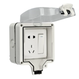 Дорожный водонепроницаемый переключатель, уличные водонепроницаемые накладки с зарядкой, дождевик