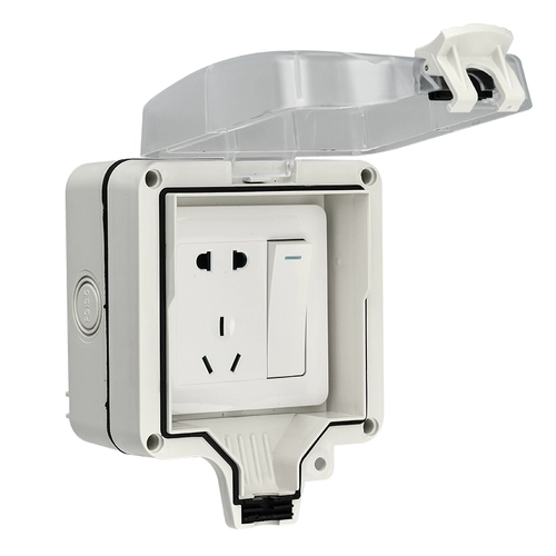 Дорожный водонепроницаемый переключатель, уличные водонепроницаемые накладки с зарядкой, дождевик