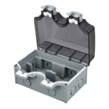 Дорожный водонепроницаемый двойной уличный переключатель