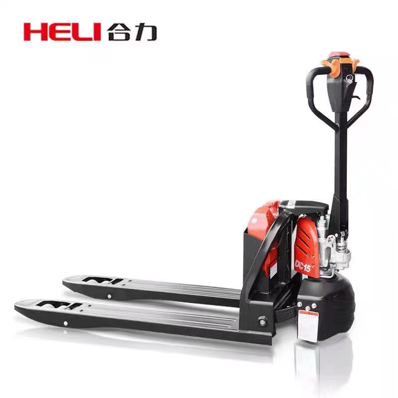 Synergy Fully Electric Forklift Fully Automatic Pallet Hydraulic Handling Car 1 5 ton 2 ton Ground Bull Battery Pressure Truck Trailer Lil-Taobao