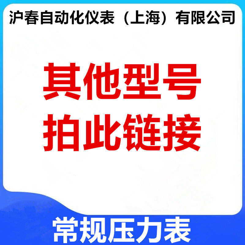 Conventional pressure gauge Y60Y100Y150Y200Y250YXC100XC150YA100YTZ150YE60YE100