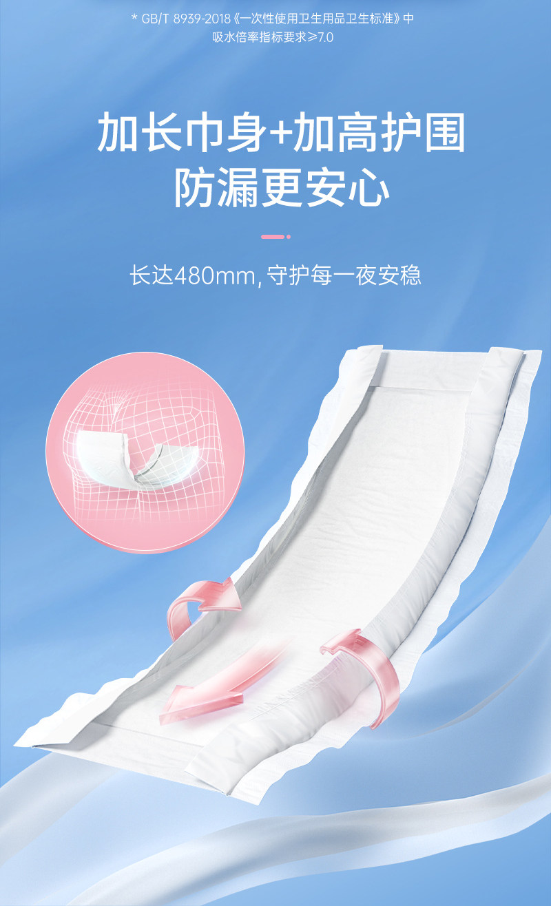 子初产褥期卫生巾产后专用排恶露产妇姨妈巾月子超长夜用大号加长 — 17