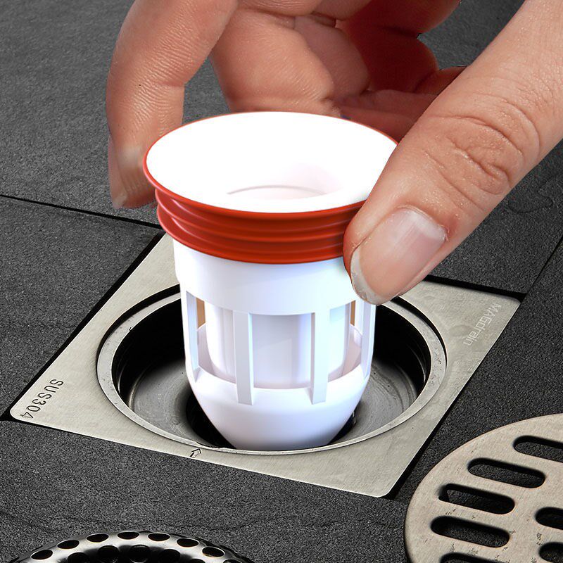 Sewer Deodorant Cover Anti-Bug Cover Makeup Room Sealing Plug Silicone Inner Core Toilet Anti-Taste Theiner Floor Drain Deodorizer