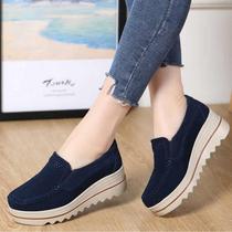 2021 Spring Women Flats Shoes Platform Slip On Flats Woman S