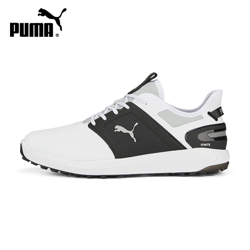 Puma Golf Shoes for Men Ignite Elevate Wide Wide Version Sports Men's Shoes New Product