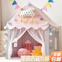 Xinjiang Children Tent Indoor Play House Princess Girls home small house Castle bed Bedding Divinity