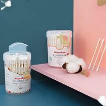 Newborn baby cotton swab baby special toddler cotton swab ear picking childrens ear nose guano thin head ultra-fine picking spoon