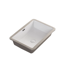 Ushifu under-counter basin ceramic integrated single basin flat bottom embedded bathroom wash basin balcony wash basin
