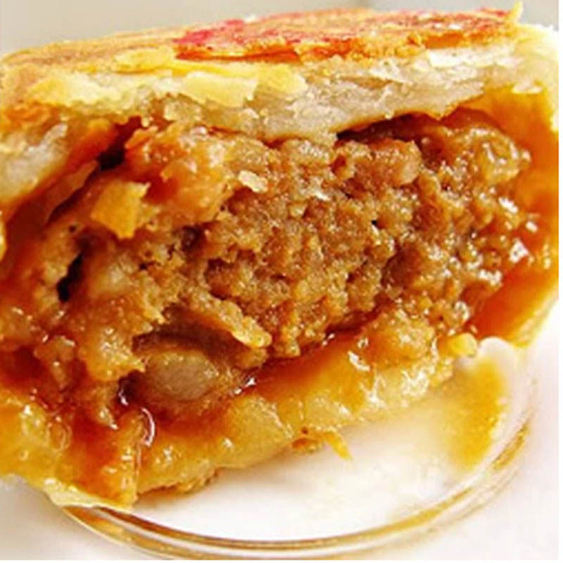 Southern District Boss Room Fresh Meat Mooncake Nanhao Shanghai Specialty Mid-Autumn Festival Meat Stuffing Salty Nanjing Road Real Stuffing