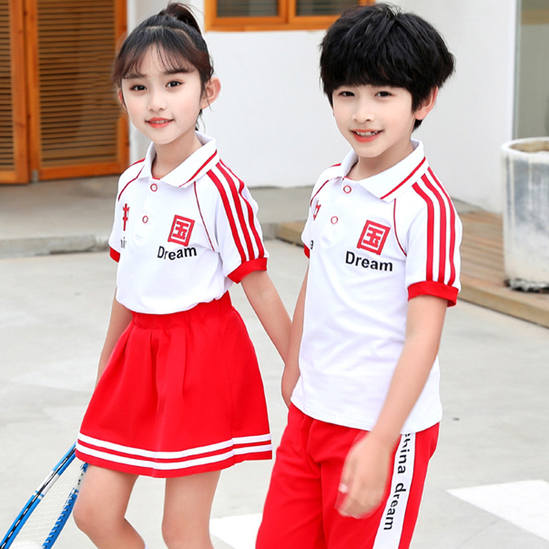 June 1 Children's Day chorus costumes Chinese style kindergarten costumes graduating class uniforms for primary school students' sports meeting