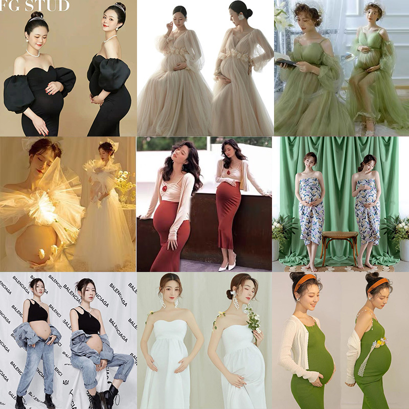 New Maternity Photography Outfits for Photo Studios, Pregnant Mommy Belly Photos, Photo Shoot Dresses, Art Photos, Pregnant Women Taking Photos at Home New Maternity Photography Outfits for Photo Studios, Pregnant Mommy Belly Photos, Photo Shoot Dresses, Art Photos, Pregnant Women Taking Photos at Home