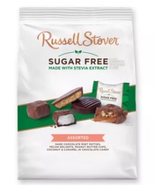 Russell Stover Sugar-free Coconut Caramel Sandwich Dark Chocolate Mixed Single Flavor