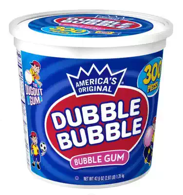 American Double Bubble Bubble Gum Gum 300 capsules