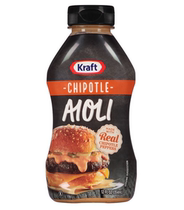 American Kraft Chipotle Aioli Kraft chili garlic Aioli hamburger sauce 354ml