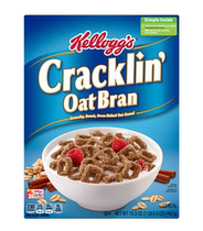 Kelloggs Cracklin Sweet Oat Bran Ready-to-Drink Breakfast Cereal 467g