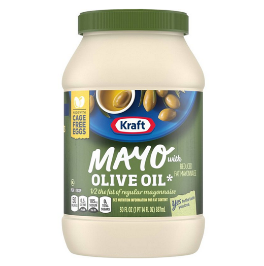 American Kraft Kraft skim olive oil mayonnaise 887ML