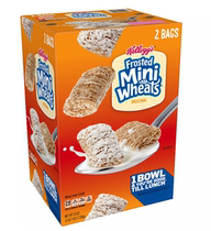 Kelloggs mini wheats Low-Sweet Strawberry Blueberry Raspberry Muesli
