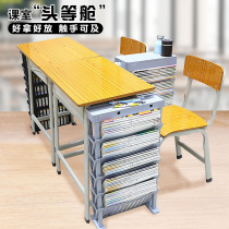 Desk containing Divine Instrumental High School Students Book Bags Books Containing Classroom Heads Etc Cabin Books Bookshelves Junior High School Hanging Book Bags Table Side Clothing Book Stationery Book Shelve Shelf Bookstand Desk Top