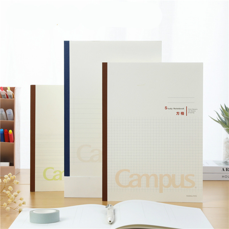 The official flagship store of Japan kokuyo Kompus Campus Complete Study English Word Square Blankblank Infocrypto Writing Textbook Music Mini Notebook