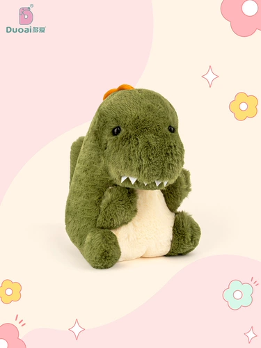 Плюшевый милый динозавр, игрушка, альпака, успокаивающая детская ручная кукла, с медвежатами, панда, подарок на день рождения