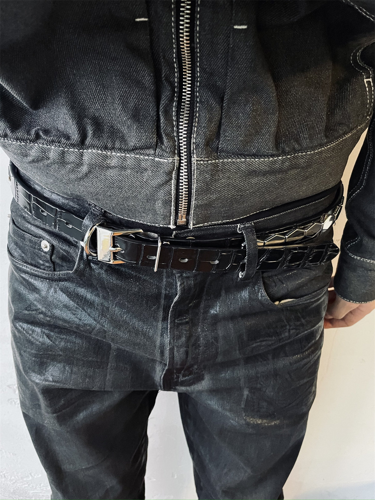 Undercover 06aw affa archive limited edition scale belt: a perfect