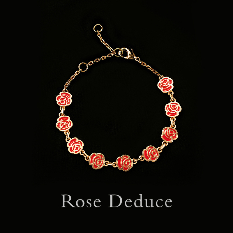 Rose Deduce Rose Bracelet Is a Light Luxury, Simple and High-End Bracelet, Original Bracelet, Versatile Hand Accessory Gift