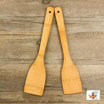 Bamboo Shovel non-stick pan special without paint Bamboo Pan Shovel Long Handle Bamboo Kitchenware Suit Bamboo Pan Shovel Home Fried Vegetable Shovel
