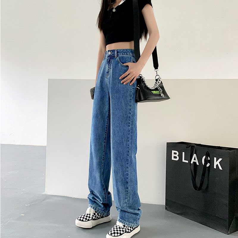 Women's Clothing Clearance Sale, Cheap Export Taobao Sample Clothes, Discount Flared Pants, American Style, Pear-Shaped Body, White Jeans Women's Clothing Clearance Sale, Cheap Export Taobao Sample Clothes, Discount Flared Pants, American Style, Pear-Shaped Body, White Jeans