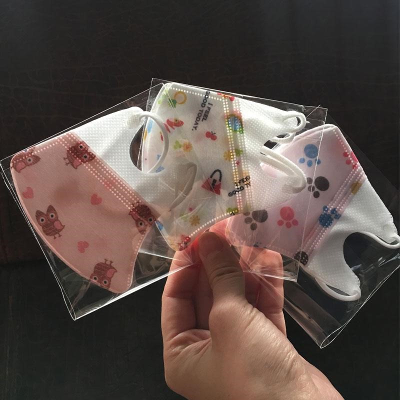 Child disposable 3D stereo mask for primary and secondary school students, male and female baby boy anti-smog flying foam breathable mask