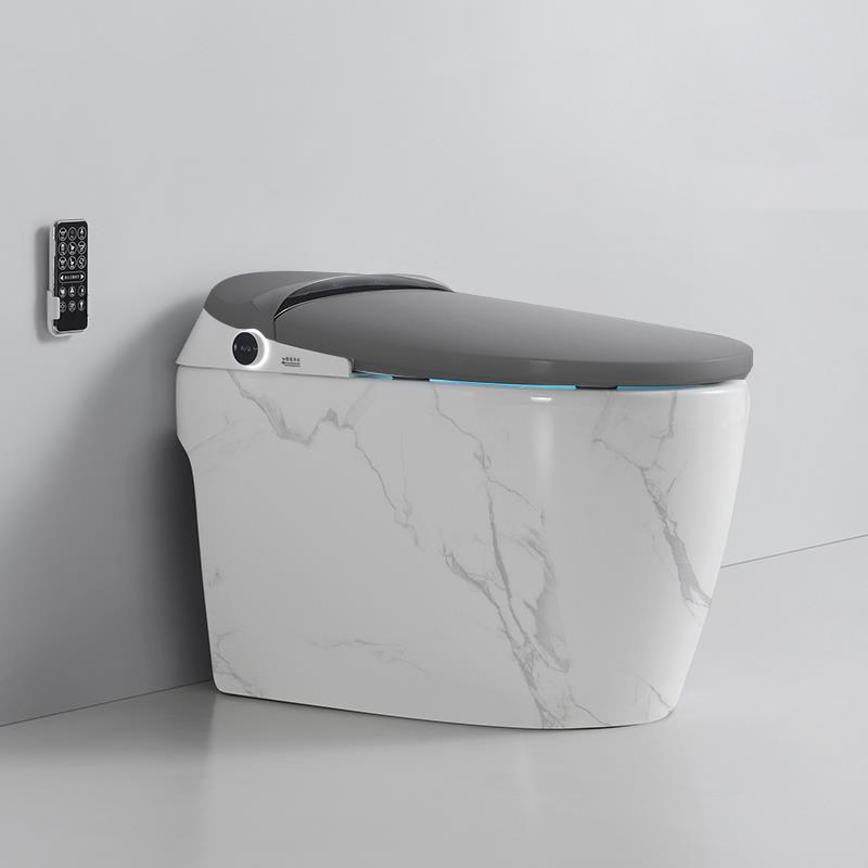 Smart toilet Home one-piece fully automatic induction flap Colour toilet flushing electric black toilet