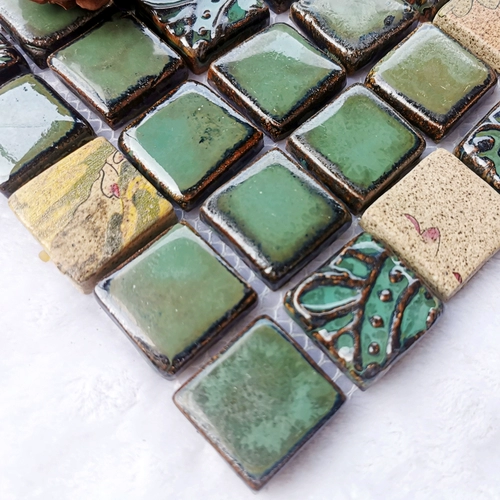 Ретро керамическая печь мозаика плитка плитка для ванной комнаты фон стена красная и лучшая вилла B & B Вилла культурный кирпич