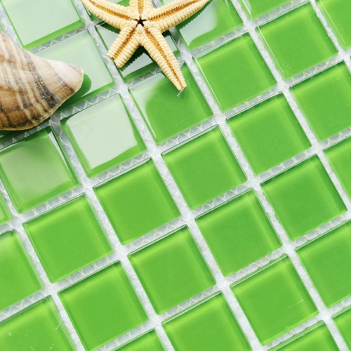 Синяя стеклянная мозаика, дорожный бассейн для детского сада