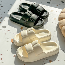 Spring Autumn Home Slippers Women Indoor Soft Anti-Slip Shit Sensation Male Couple Summer Bedroom Cute Cool Tug Silent Summer