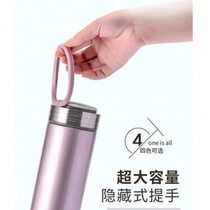 High-end Kamanpai ceramic insulated cup for men and women large-capacity tea cup double-layer vacuum insulated cup white