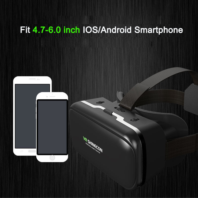 Умные очки vr shinecon-virtual reality headset para smartphone, smart p 007