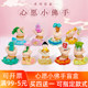 Wish Little Buddha Blind Box 2025 New Model Good Luck Exam Success Fortune National Trend Car Decoration Gift Figurine