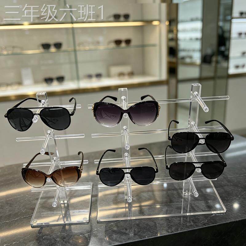 Universal household high-end eyewear cabinet, mirror display rack, Alex glasses display props display rack, table glasses collection
