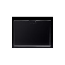 Ansery horizontal plate acrylic card slot with adhesive complete block storage paper size 15CM*10CM customized model 9