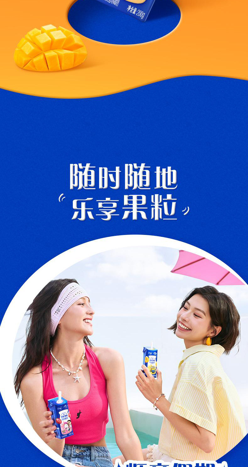 安享好物 安享C级酸奶-蒙牛纯甄 芒果酸奶 国标 