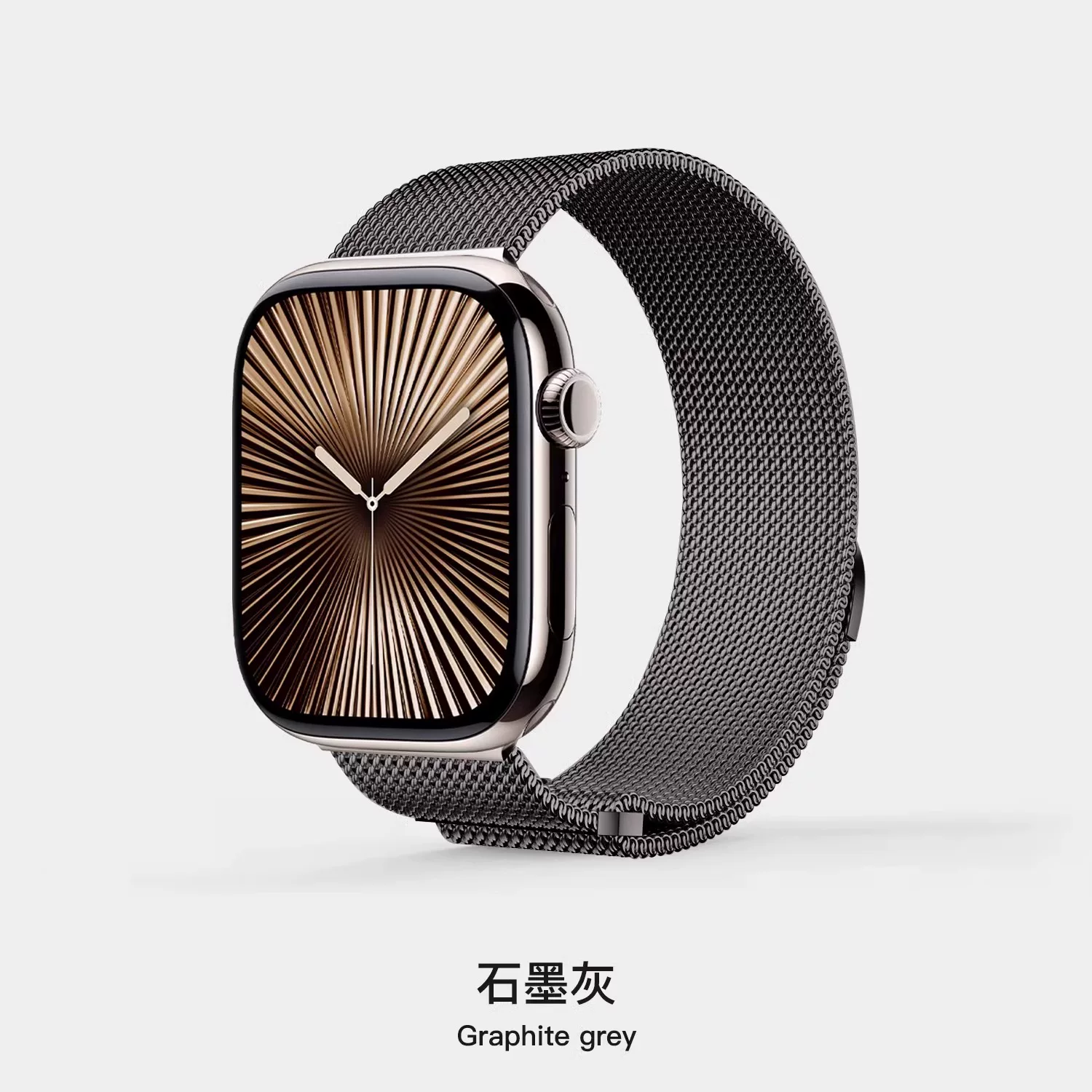 Подходящий ремешок для iwatch11, S9, Apple S10, часы S8, Миланский стиль, металлический, SE, умные часы